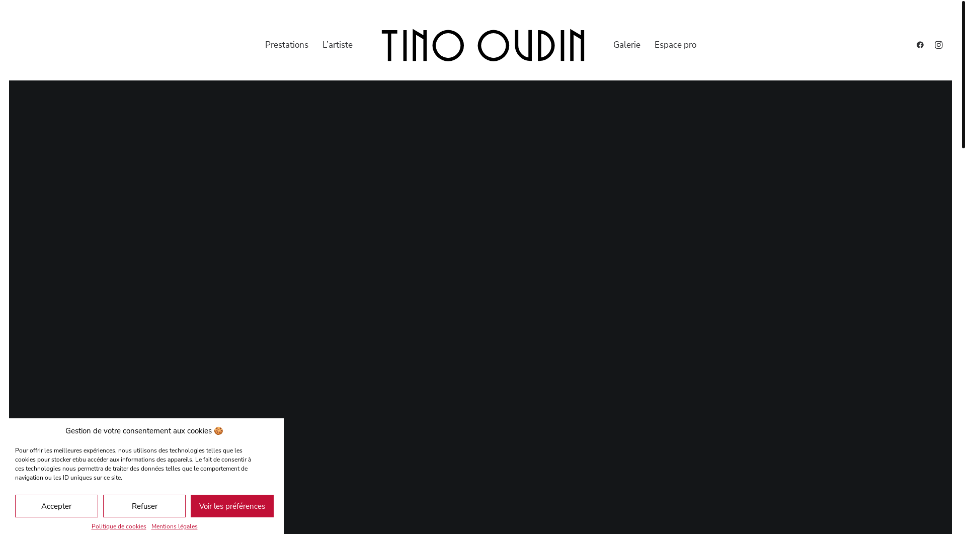 website screenshot of https://sculpteur-decorateur-ballons-bretagne.fr/