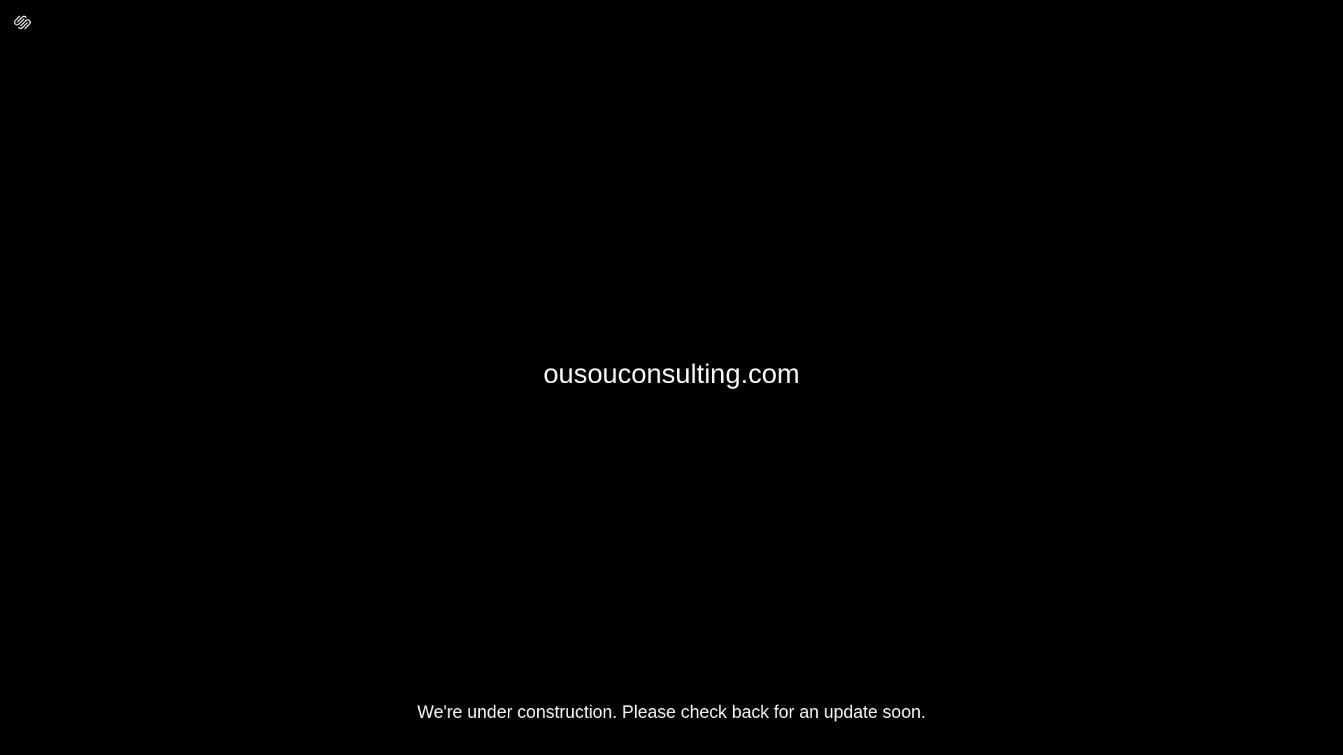 website screenshot of https://ousouconsulting.com/