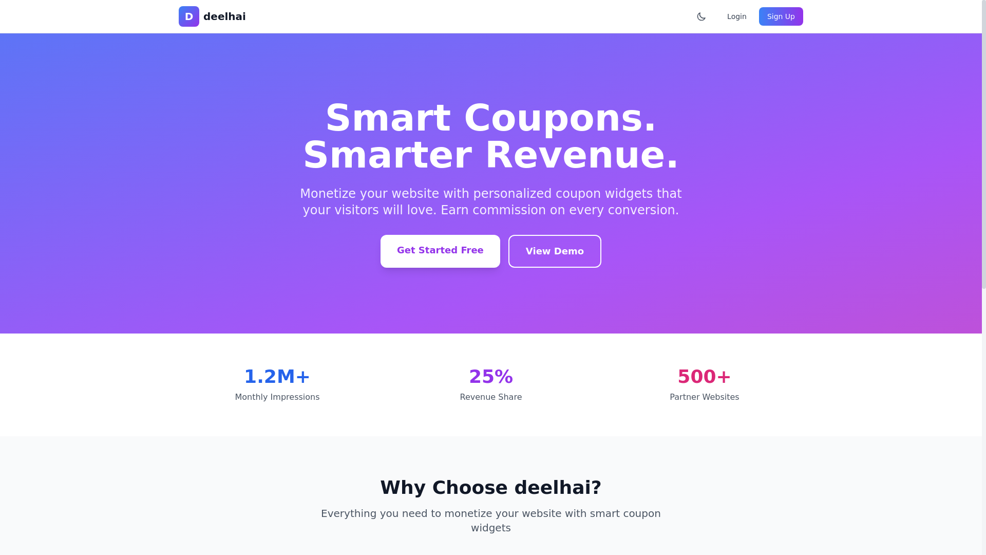 website screenshot of https://deelfest.com/