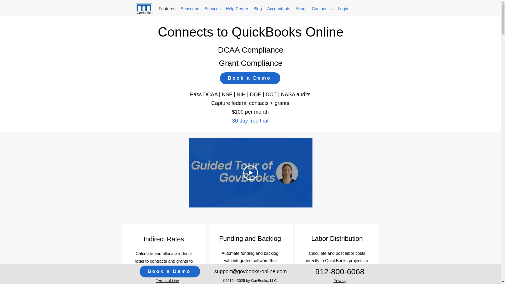 website screenshot of https://trygovbooks.com/