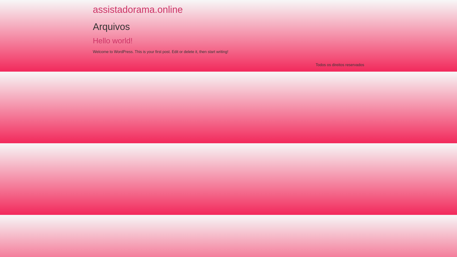 website screenshot of https://assistadorama.online/