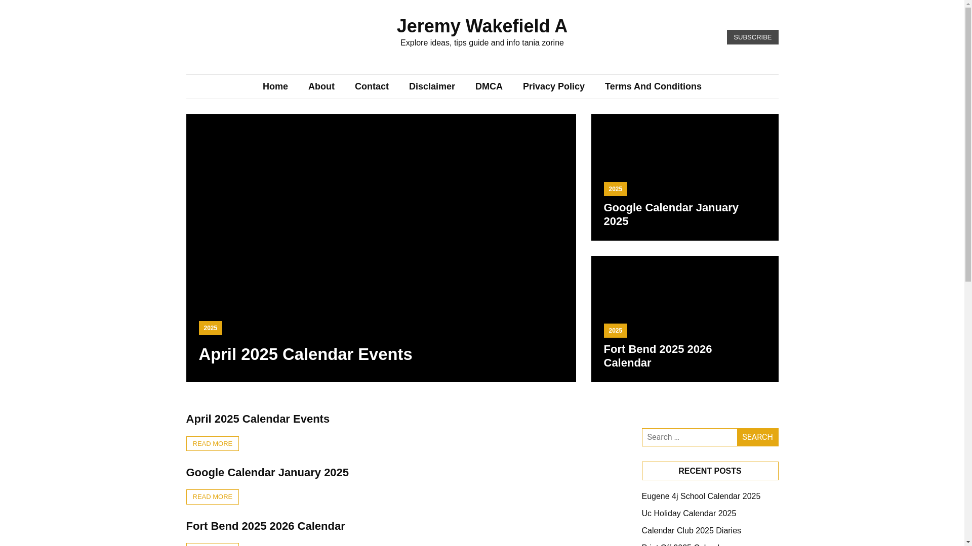 website screenshot of https://jeremywakefielda.pages.dev/