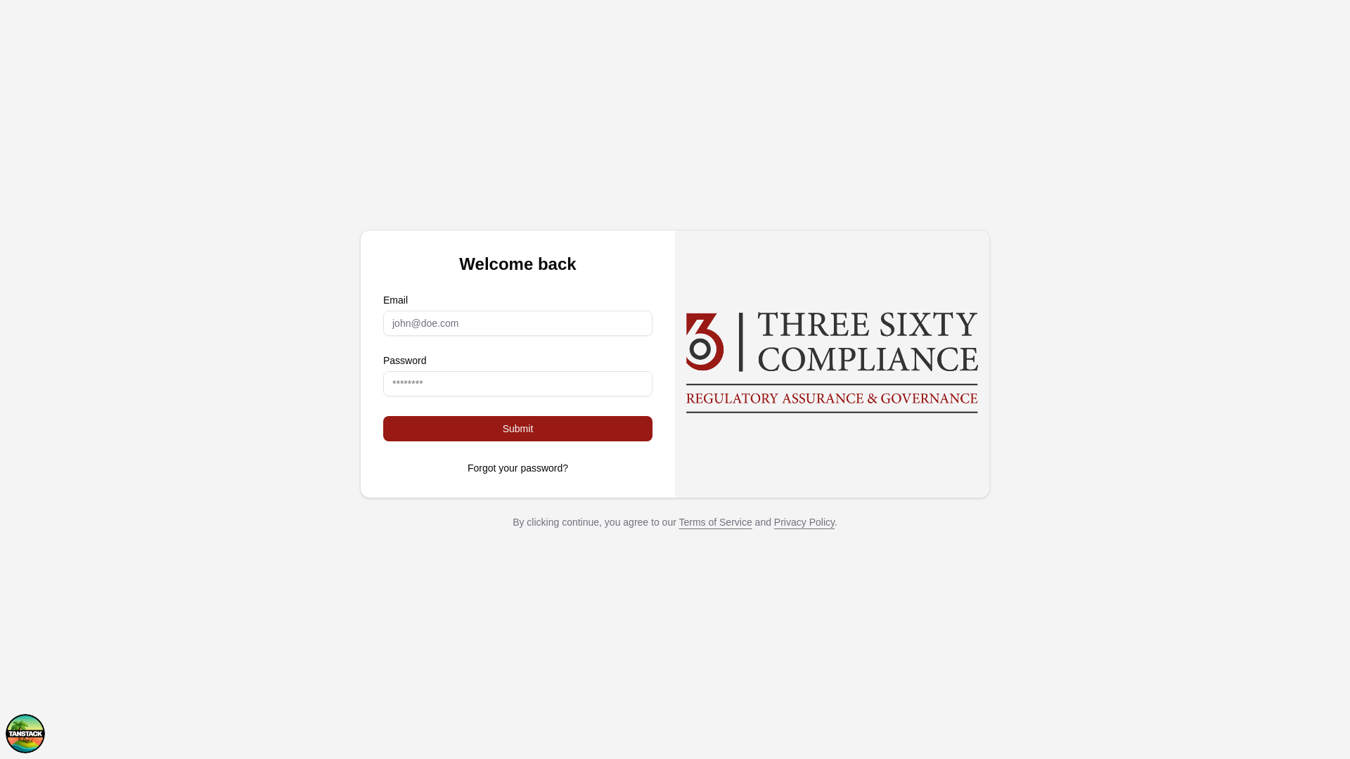 website screenshot of https://360-compliance.pages.dev/