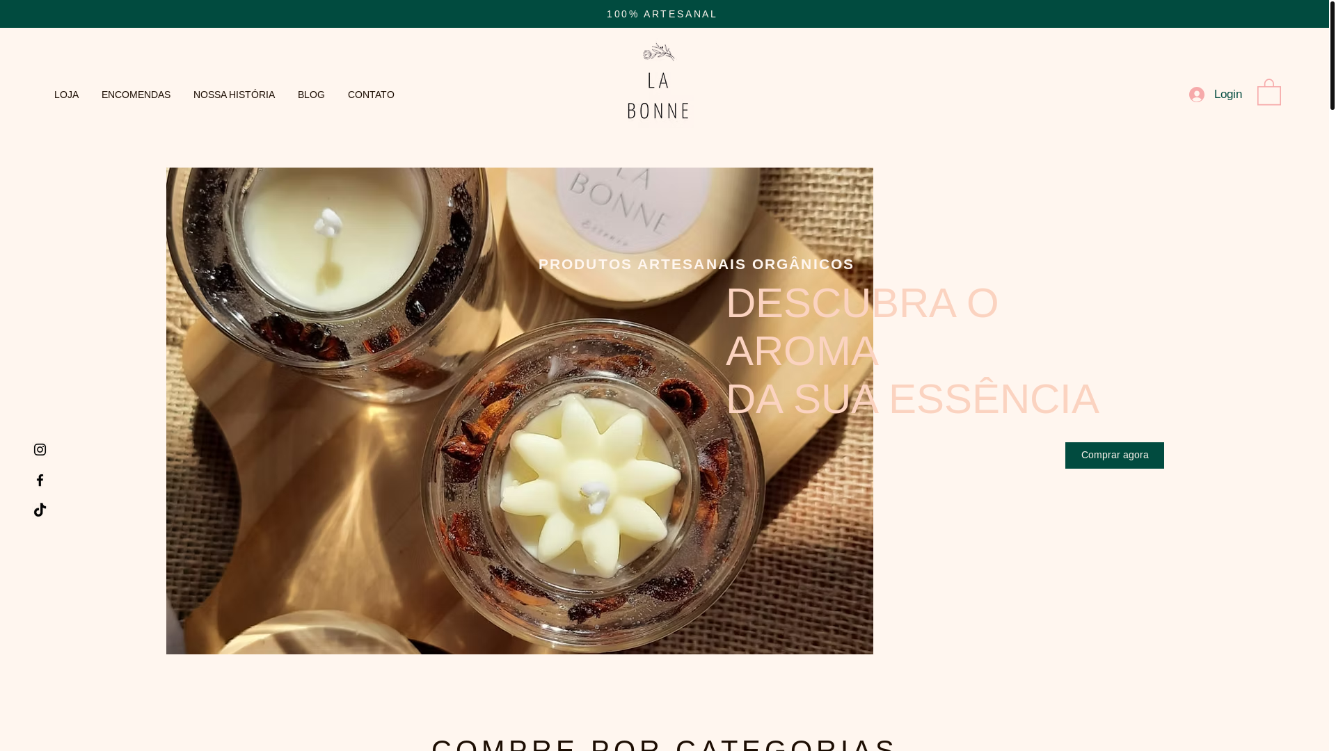 website screenshot of https://labonneessence.com.br/