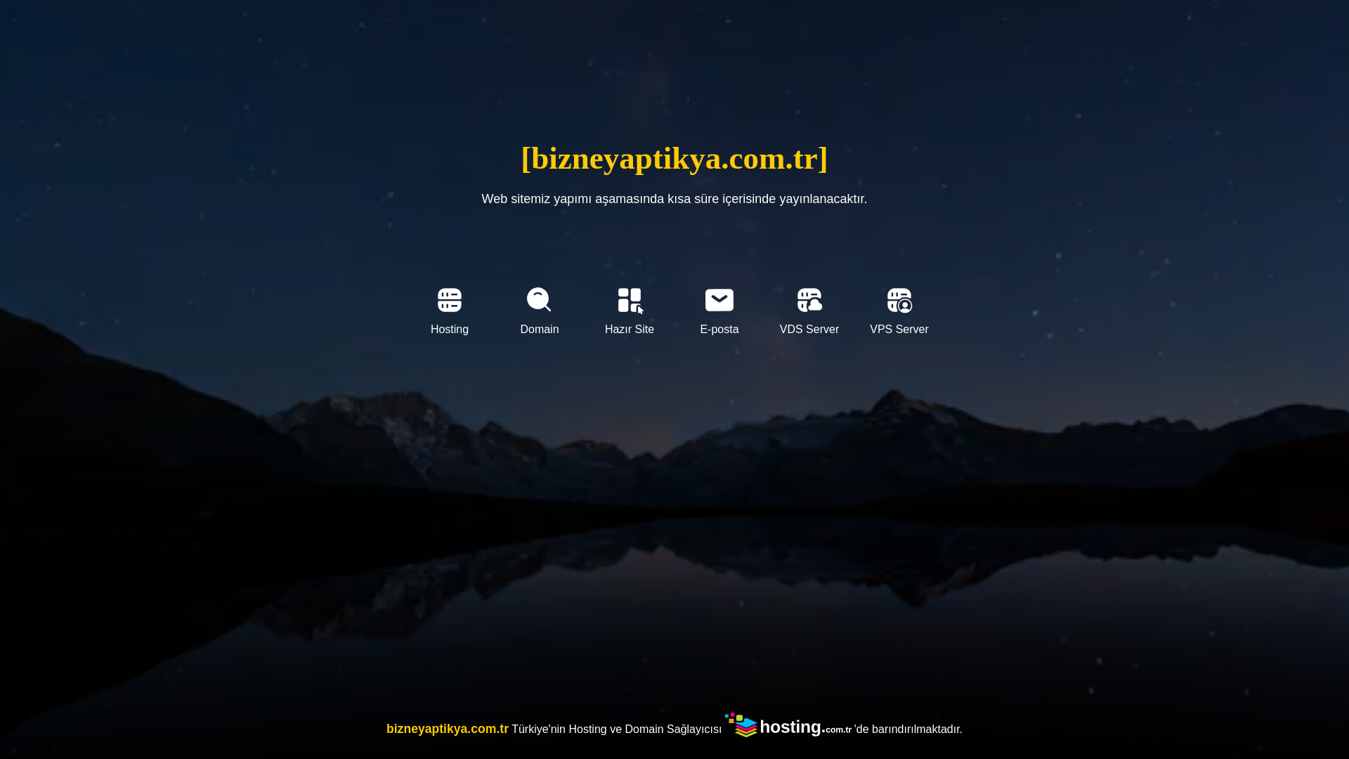 website screenshot of https://bizneyaptikya.com.tr/