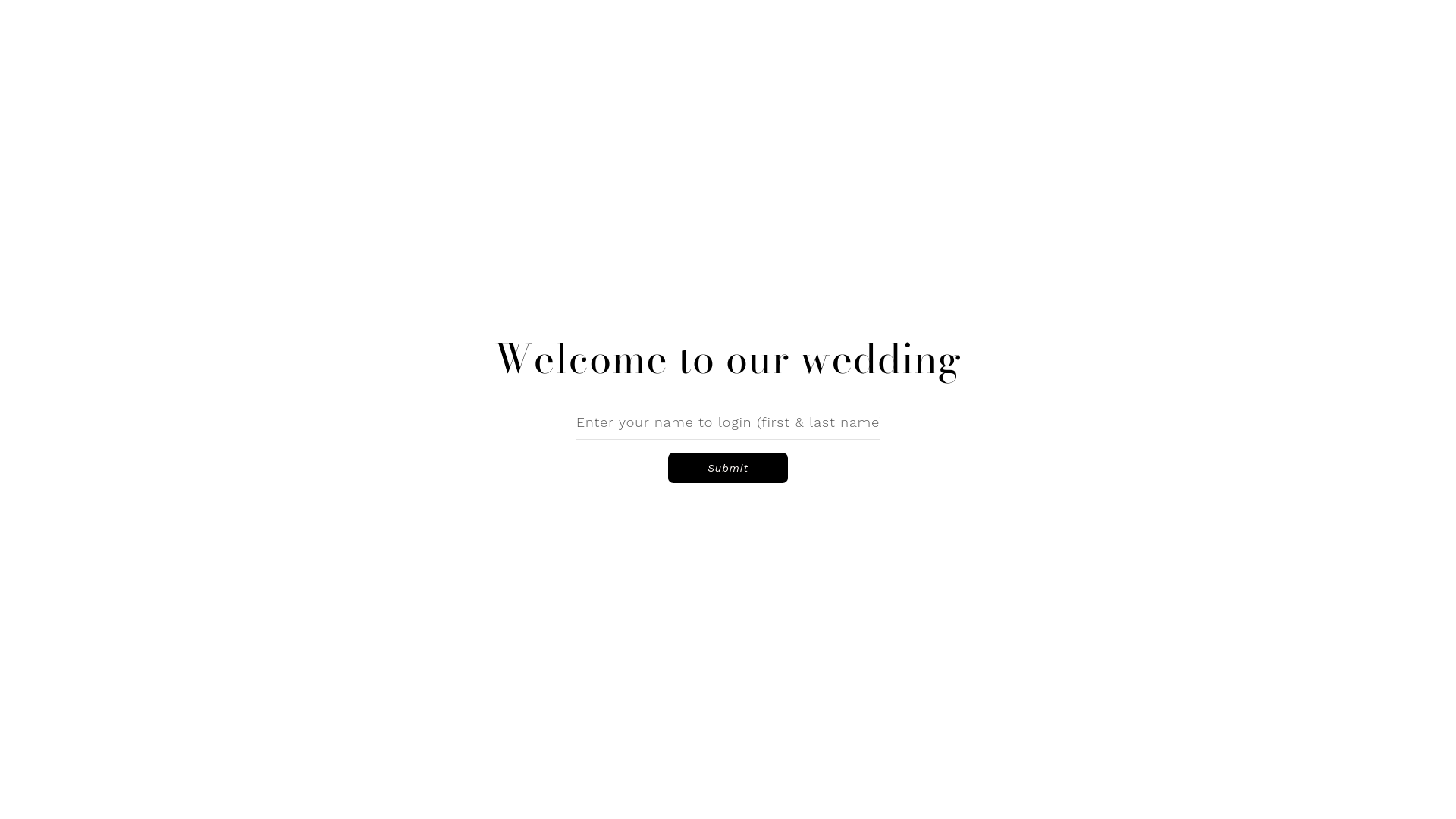 website screenshot of https://weddingtinaensammy.be/