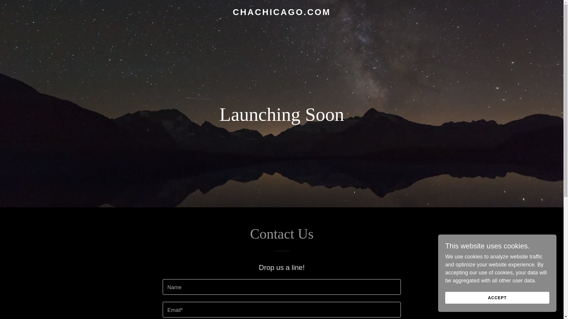 website screenshot of https://chachicago.com/