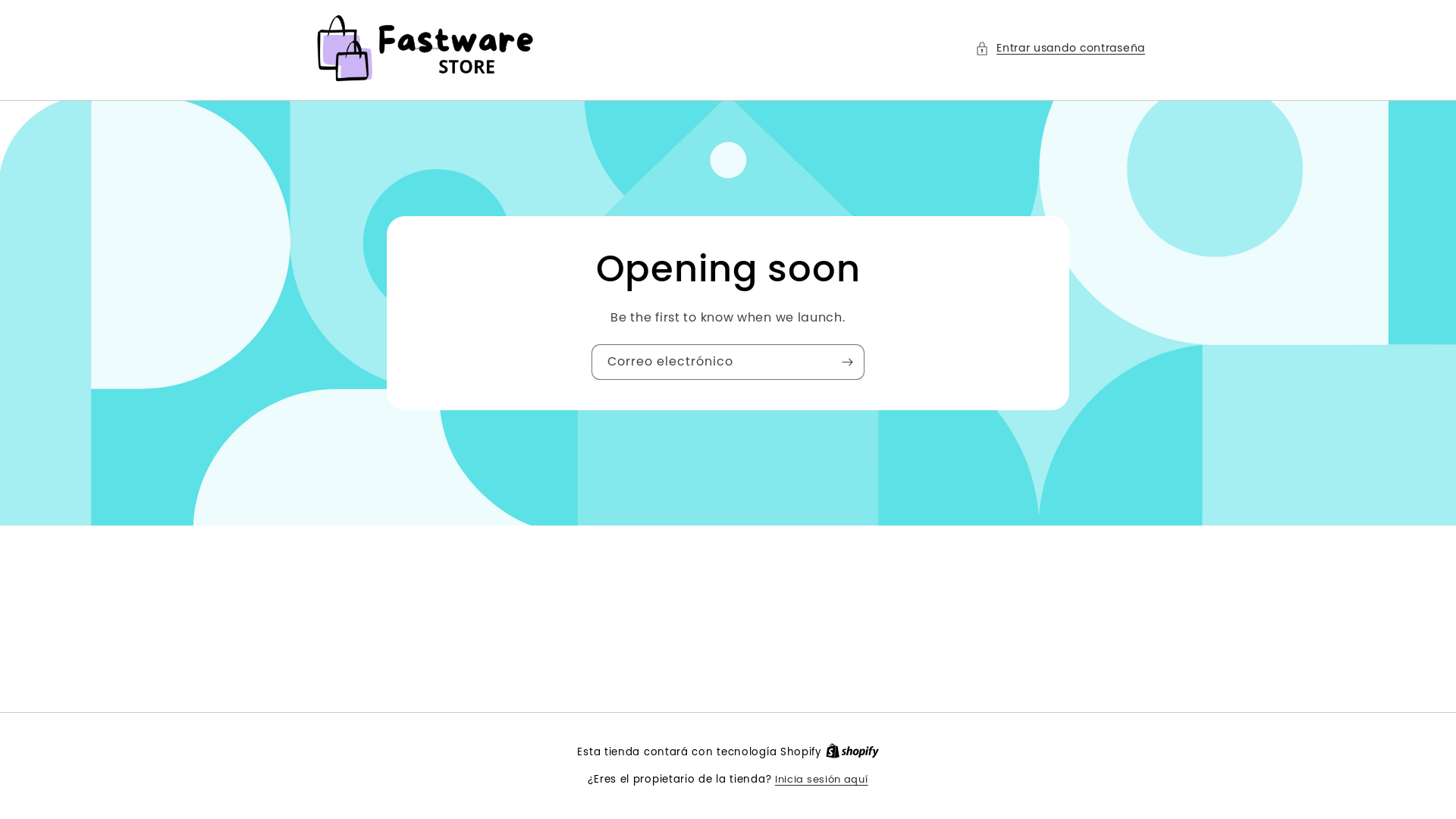 website screenshot of https://fastwarestore.com/