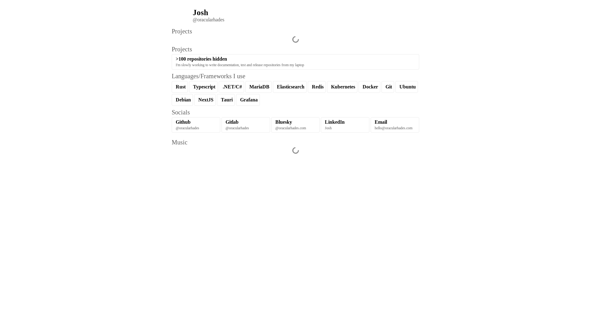 website screenshot of https://oracularhades-com.pages.dev/