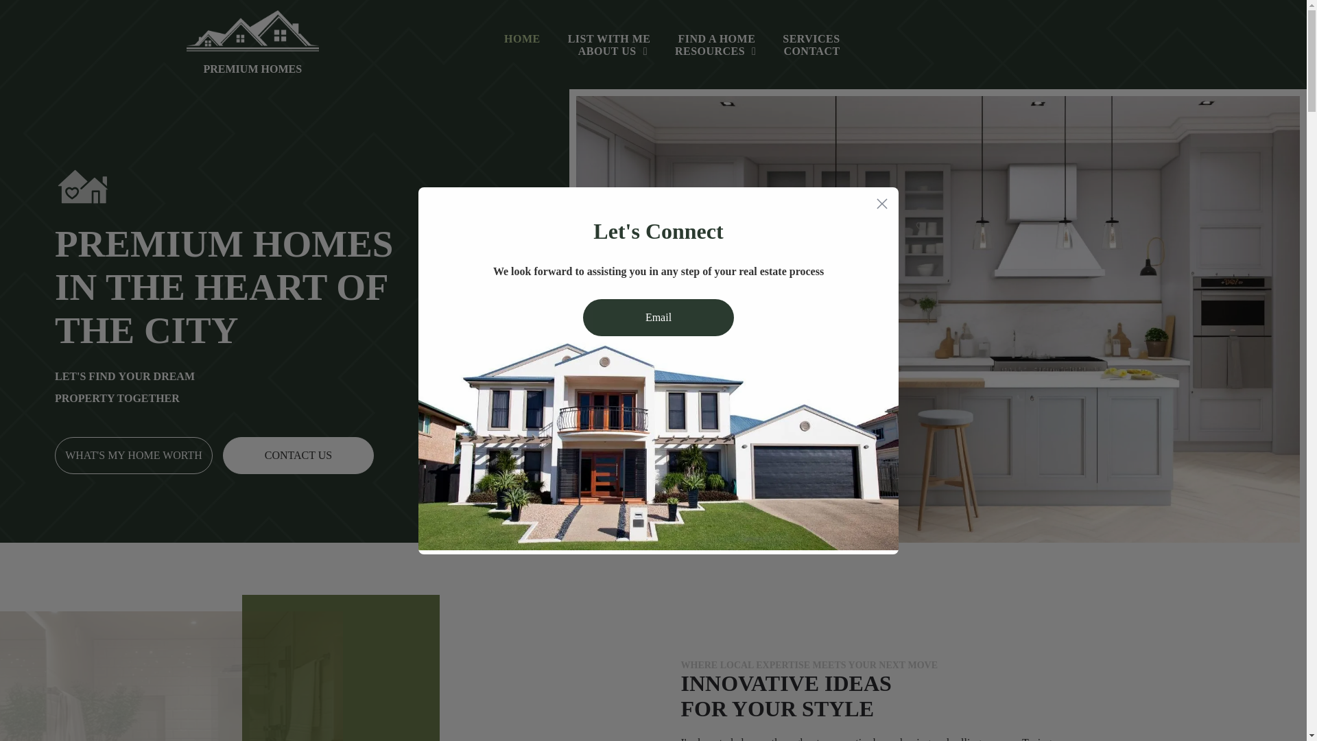 website screenshot of https://destinievans.realestate/