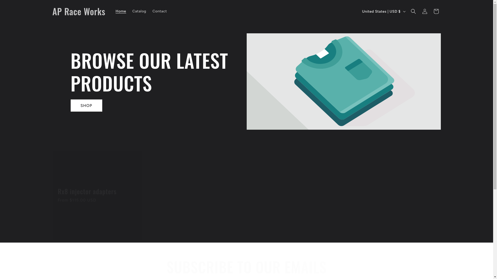 website screenshot of https://apraceworks.net/