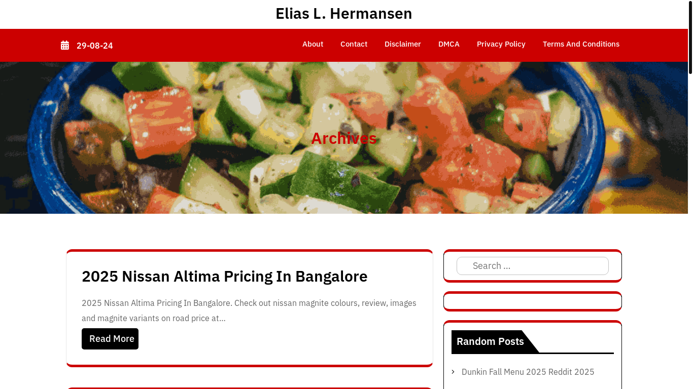 website screenshot of https://eliashermansenl.pages.dev/
