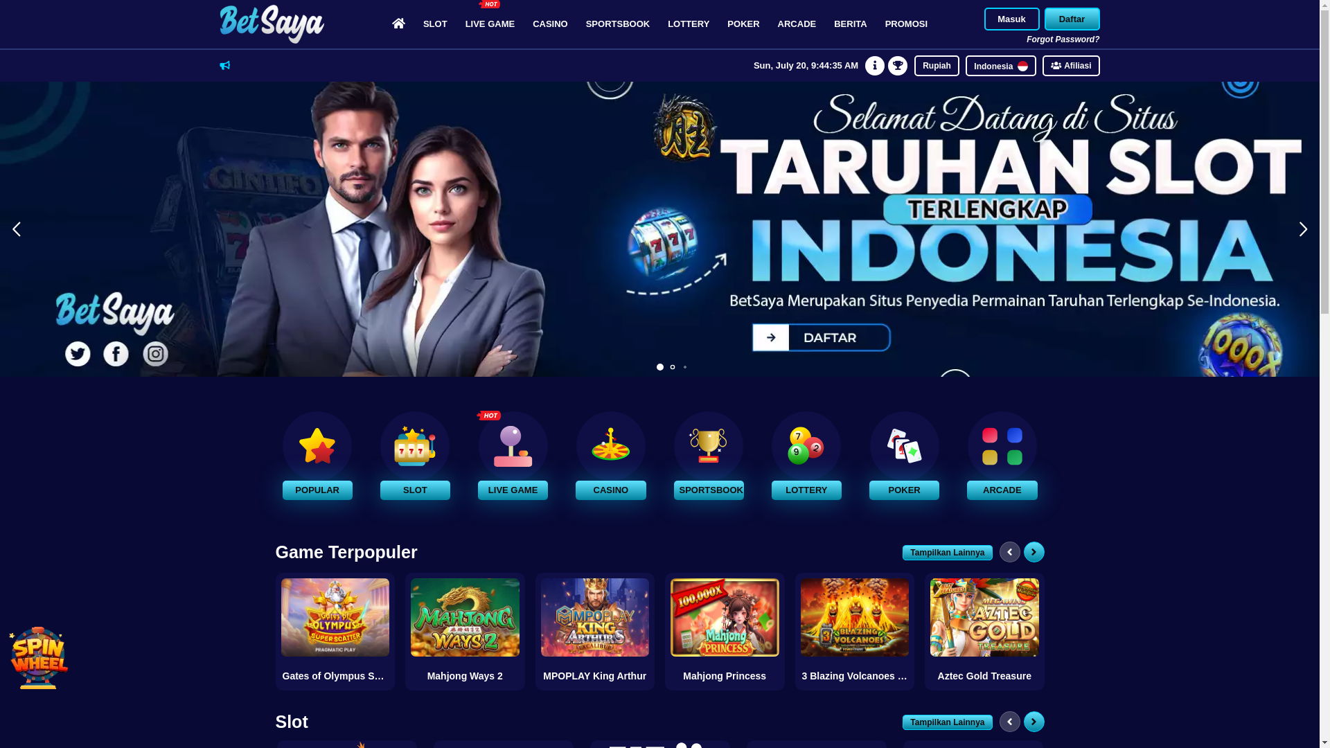 website screenshot of https://betsayavip.boutique/