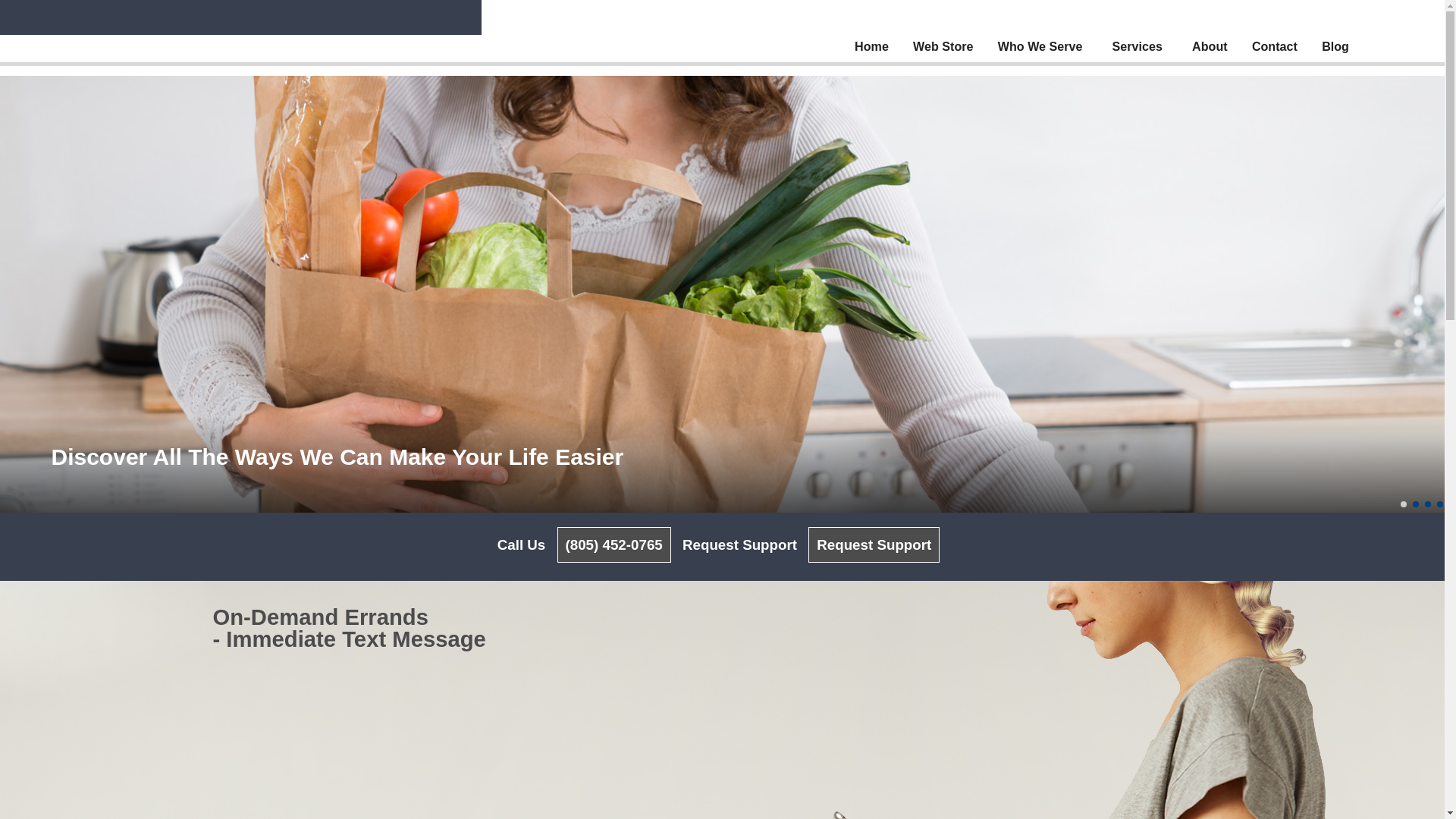 website screenshot of https://errandco.pages.dev/