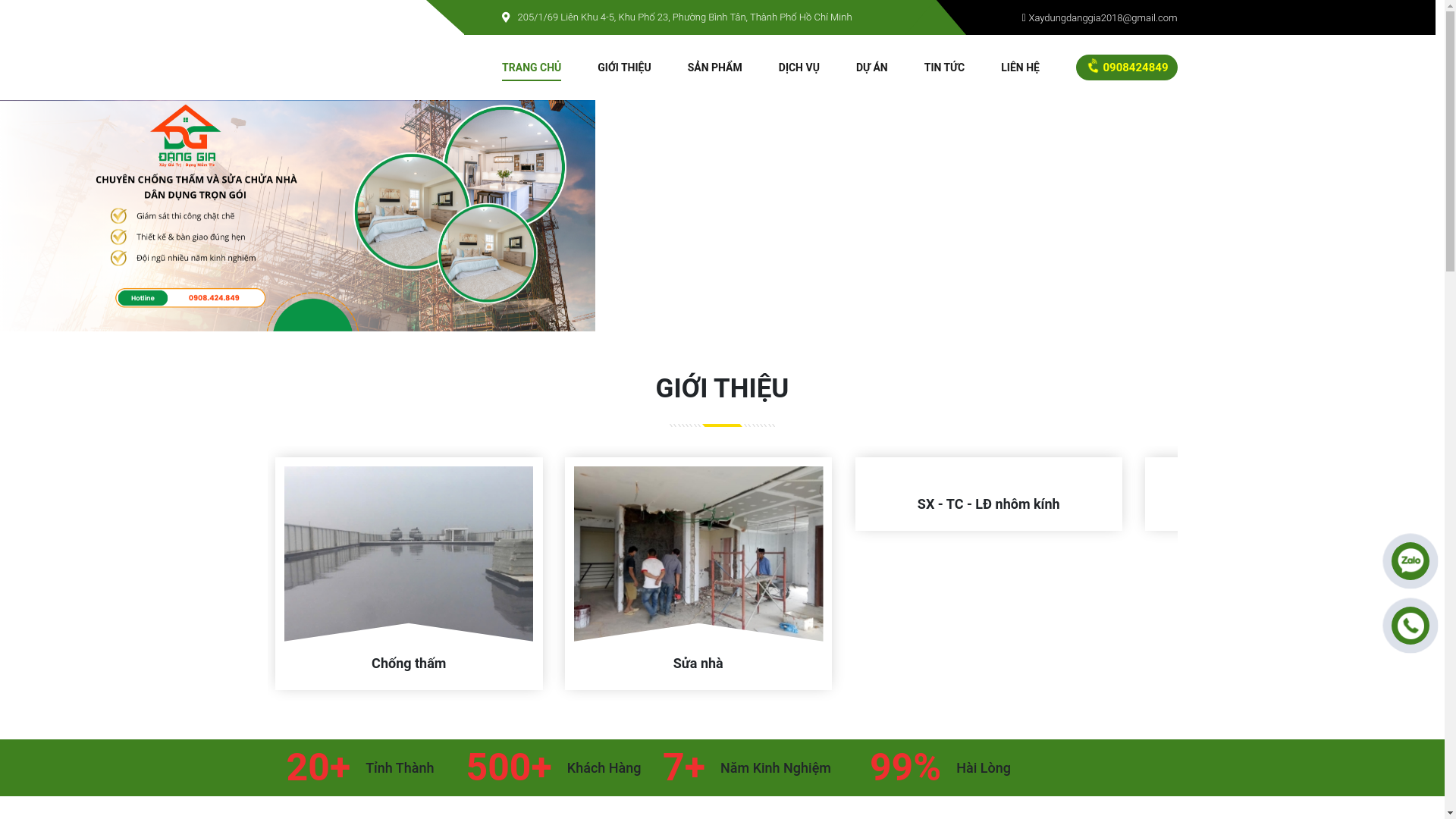 website screenshot of https://xaydungdanggia.com.vn/