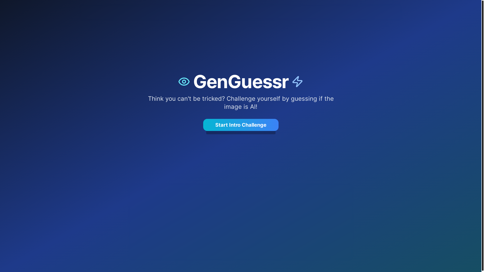 website screenshot of https://genguessr.com/