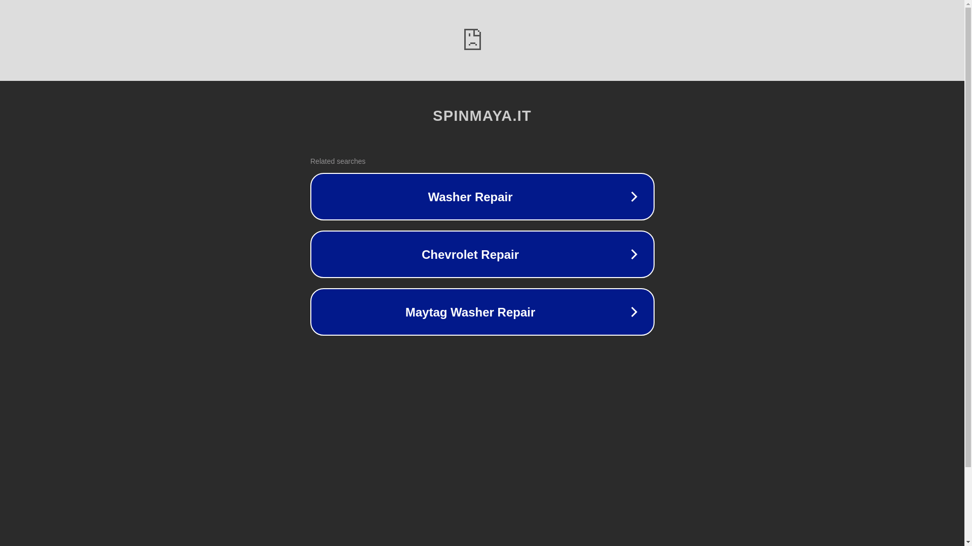 website screenshot of https://spinmaya.it/