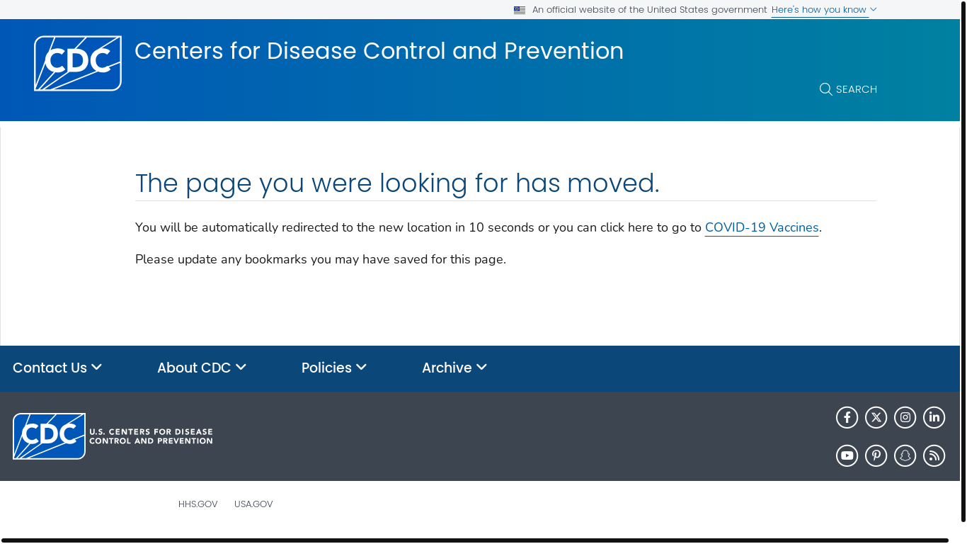 website screenshot of https://www.cdc.gov/coronavirus/2019-ncov/vaccines/index.html
