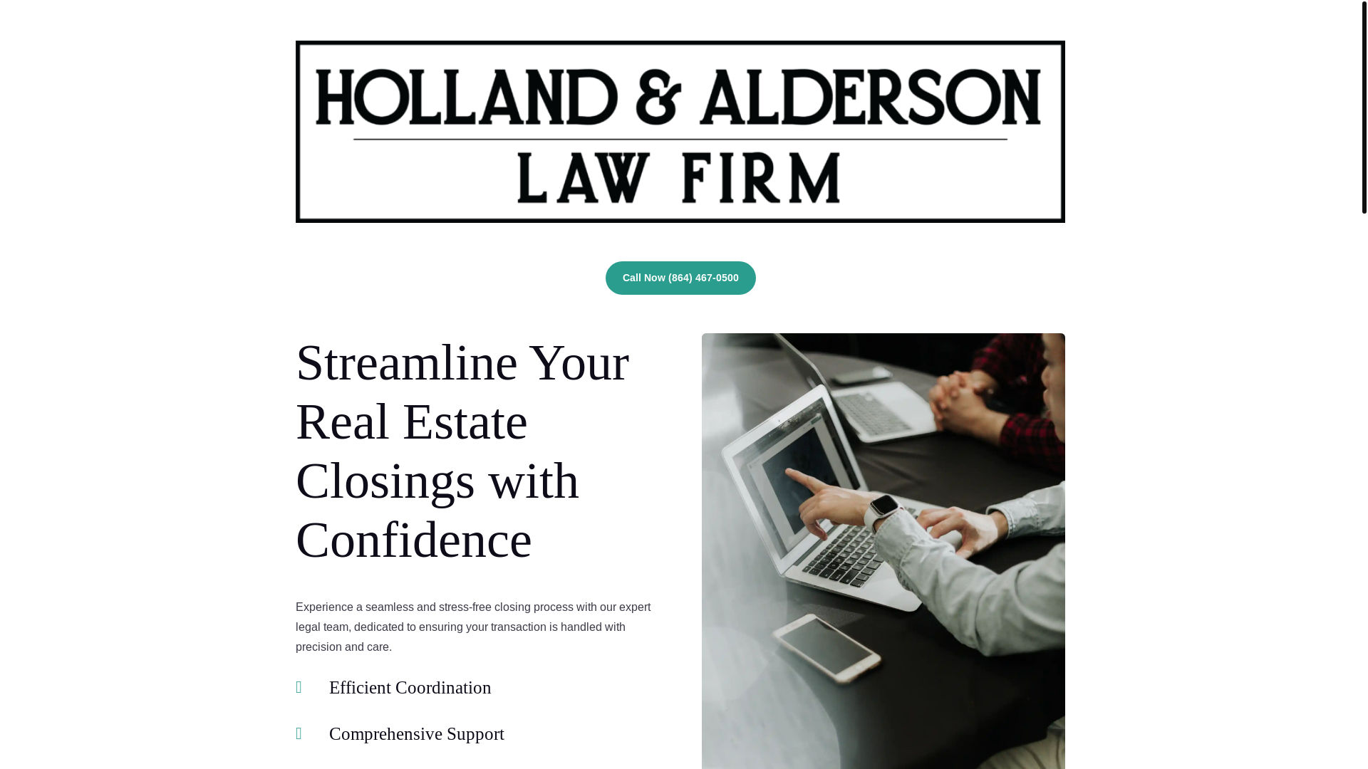 website screenshot of https://upstate-closings.com/