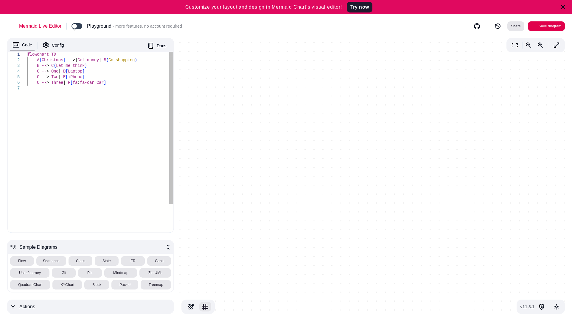 website screenshot of https://mermaid-e4p.pages.dev/