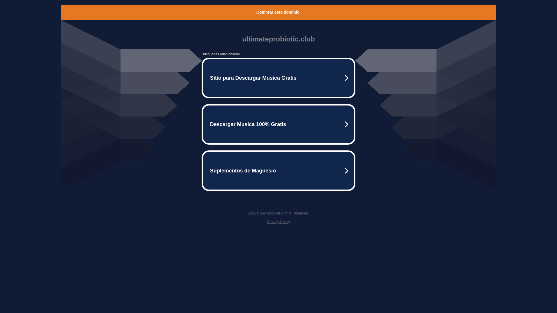 website screenshot of https://ultimateprobiotic.club/
