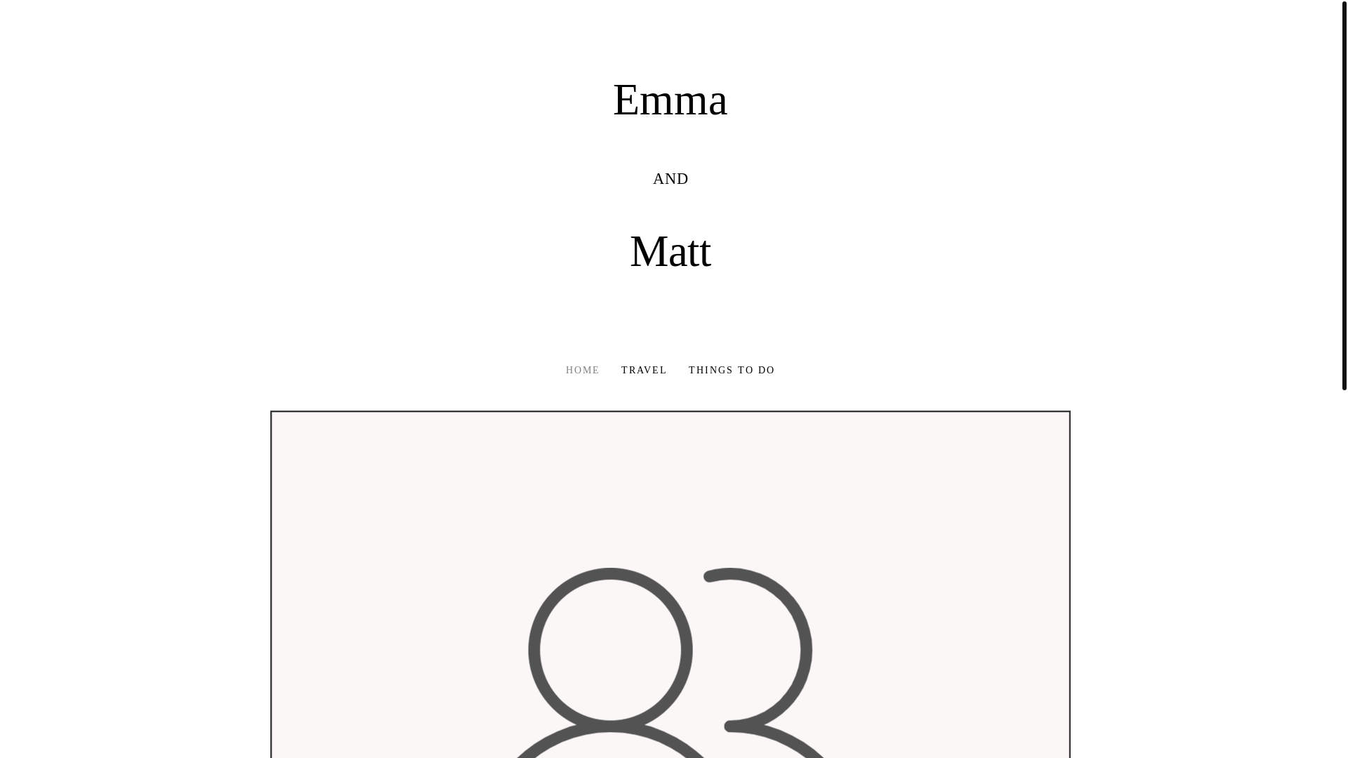 website screenshot of https://emmaandmatt2026.com/