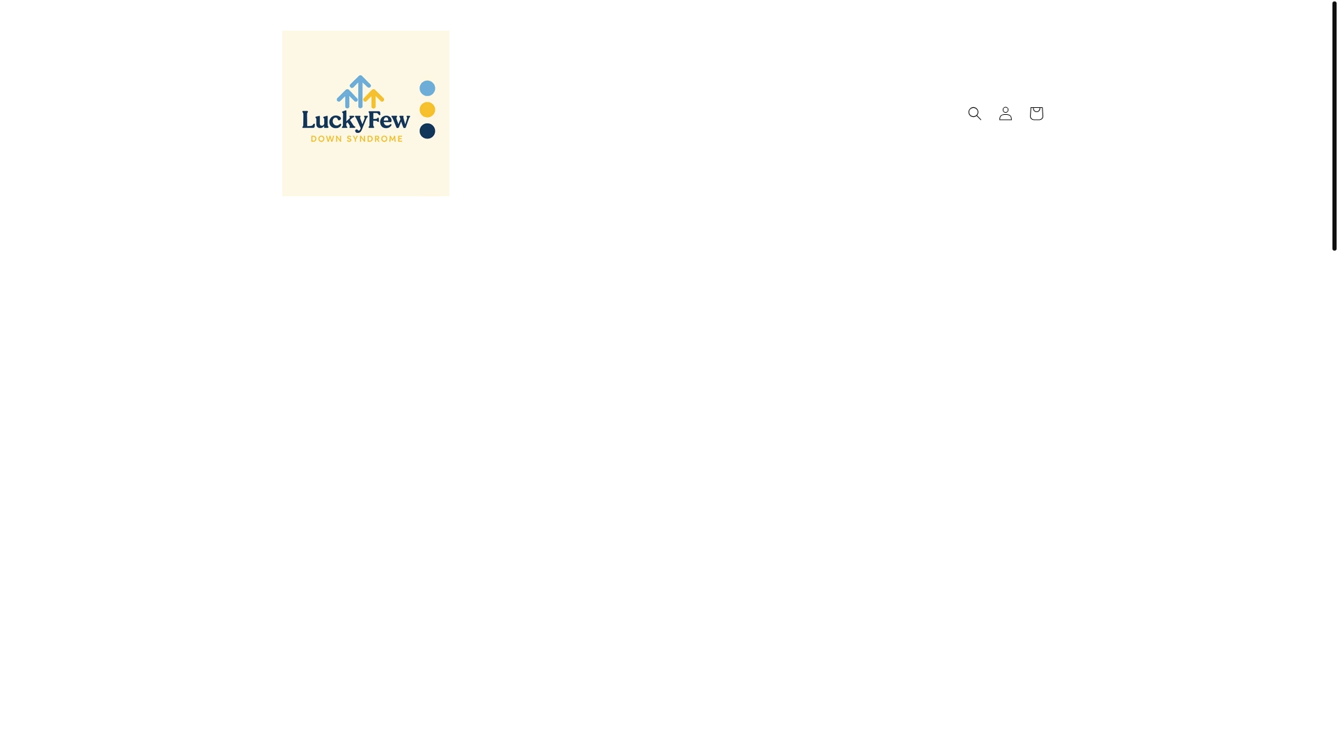 website screenshot of https://luckyfewco.com/