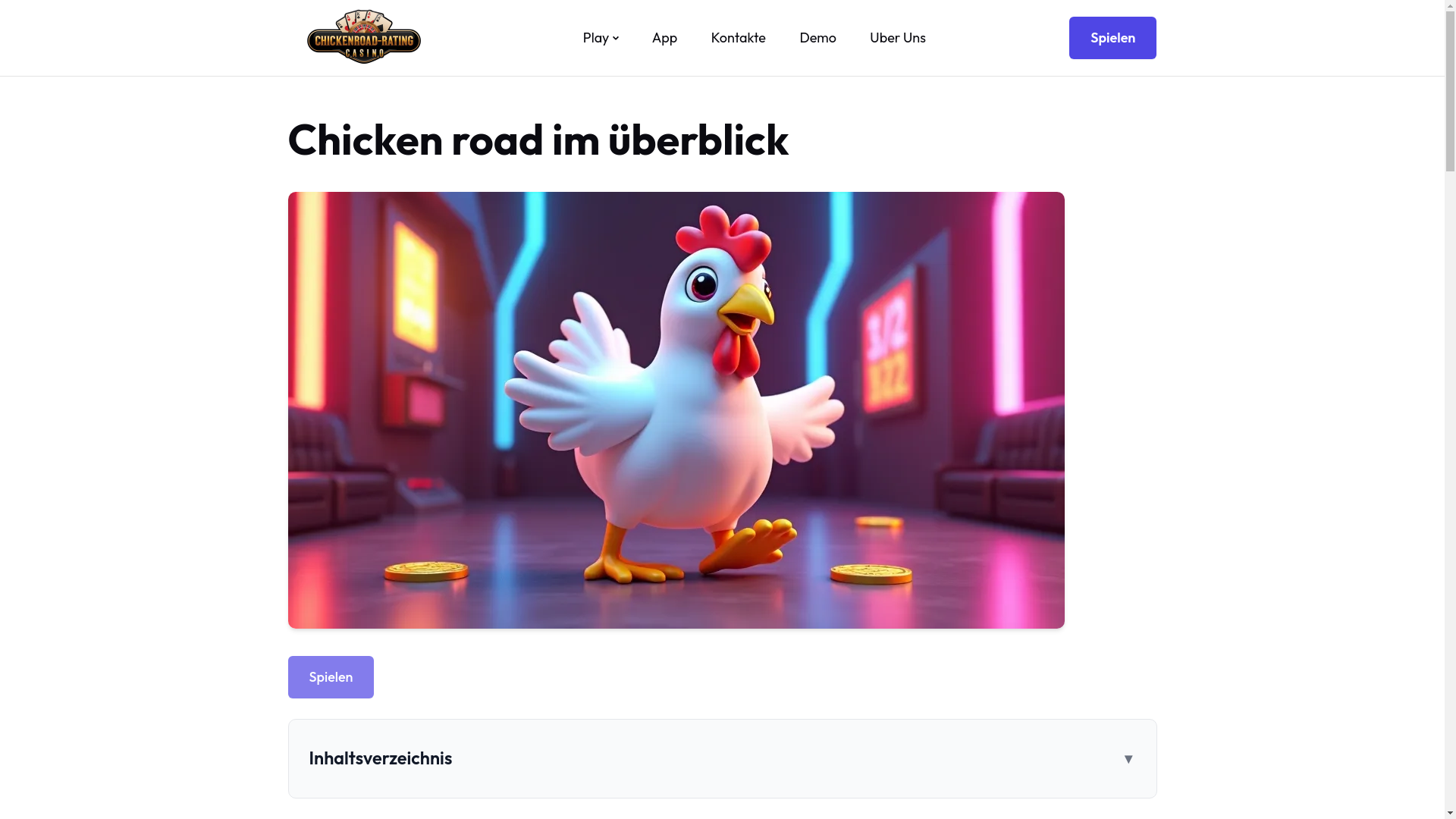 website screenshot of https://chickenroad-bewertung-com-de.pages.dev/