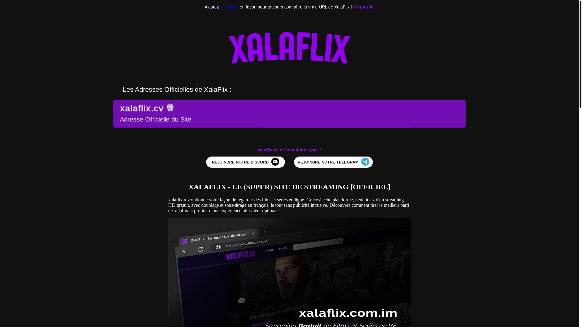 website screenshot of https://xalaflix-icu.pages.dev/