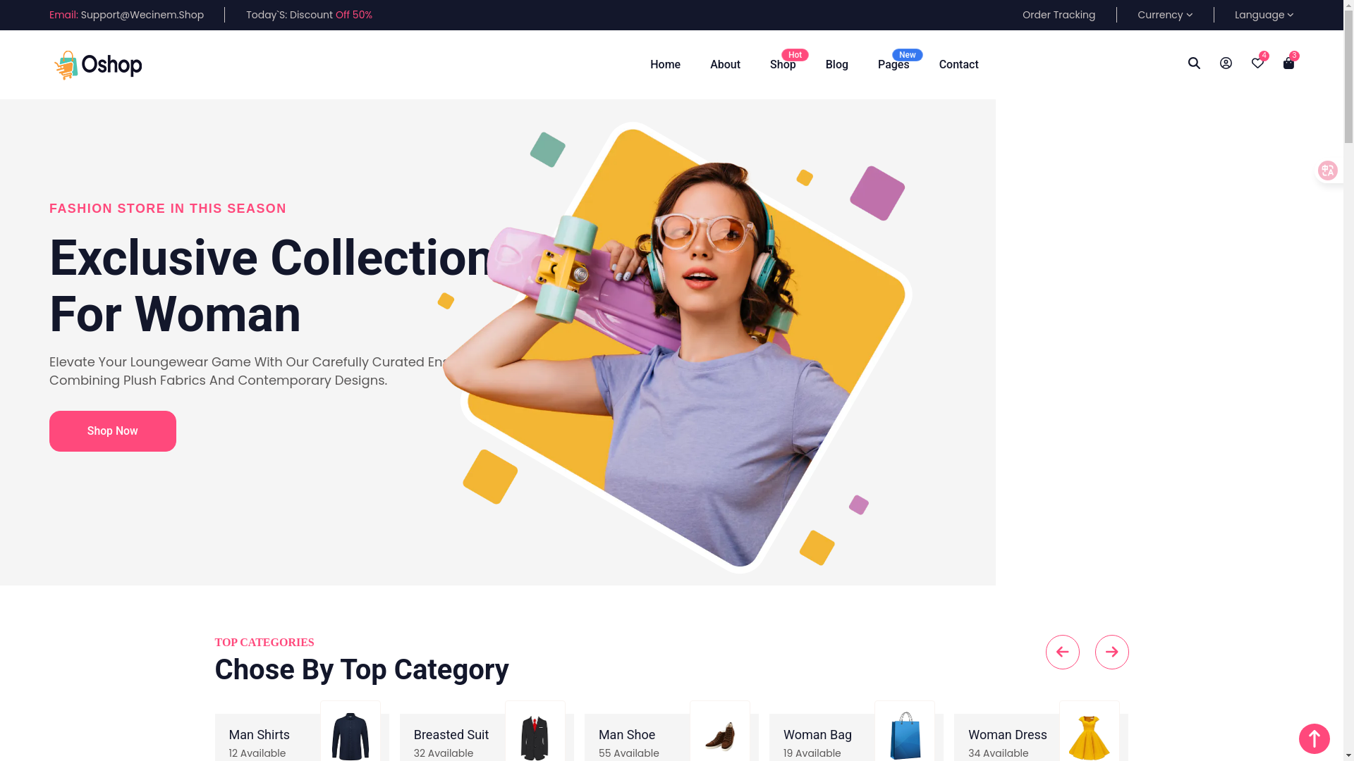 website screenshot of https://wecinem.pages.dev/