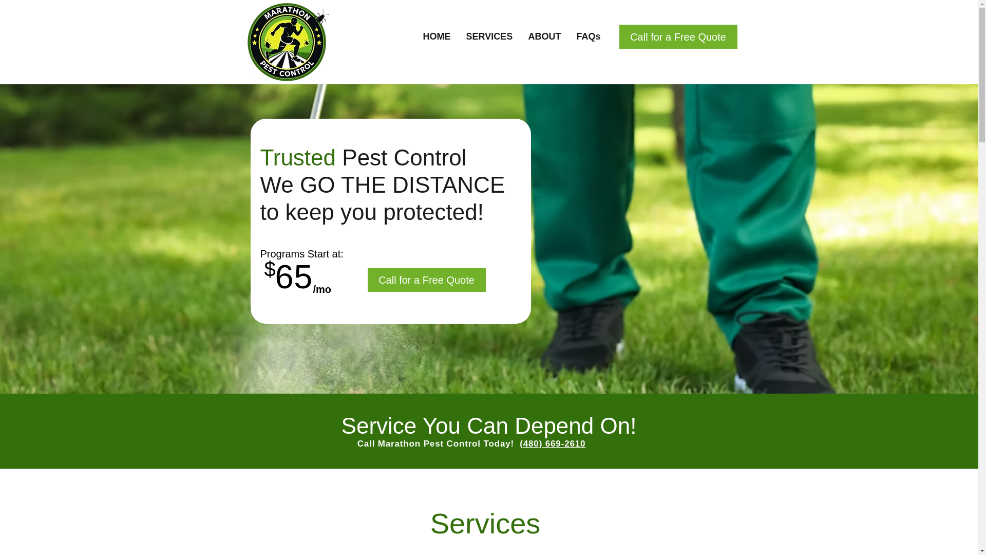 website screenshot of https://marathonpestaz.com/