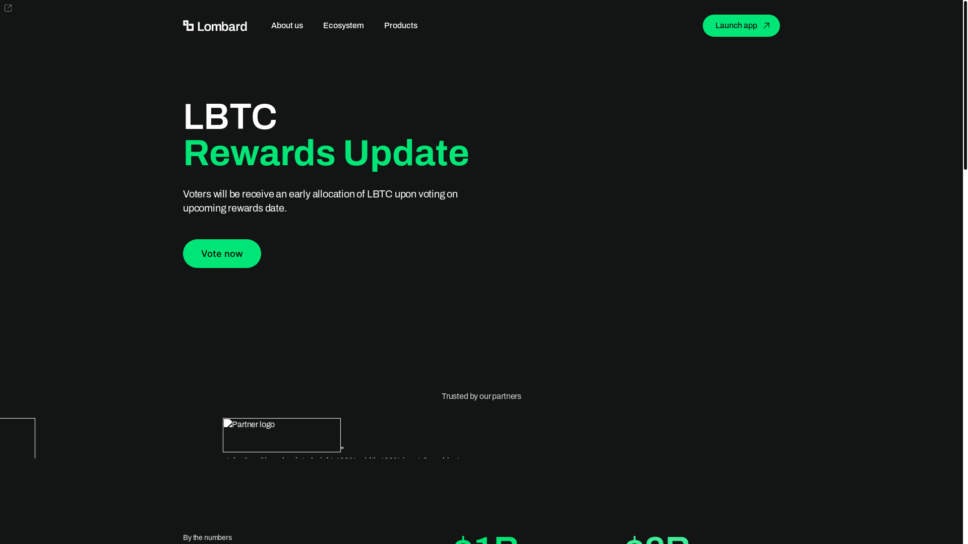 website screenshot of https://vote-lombardfi.com/
