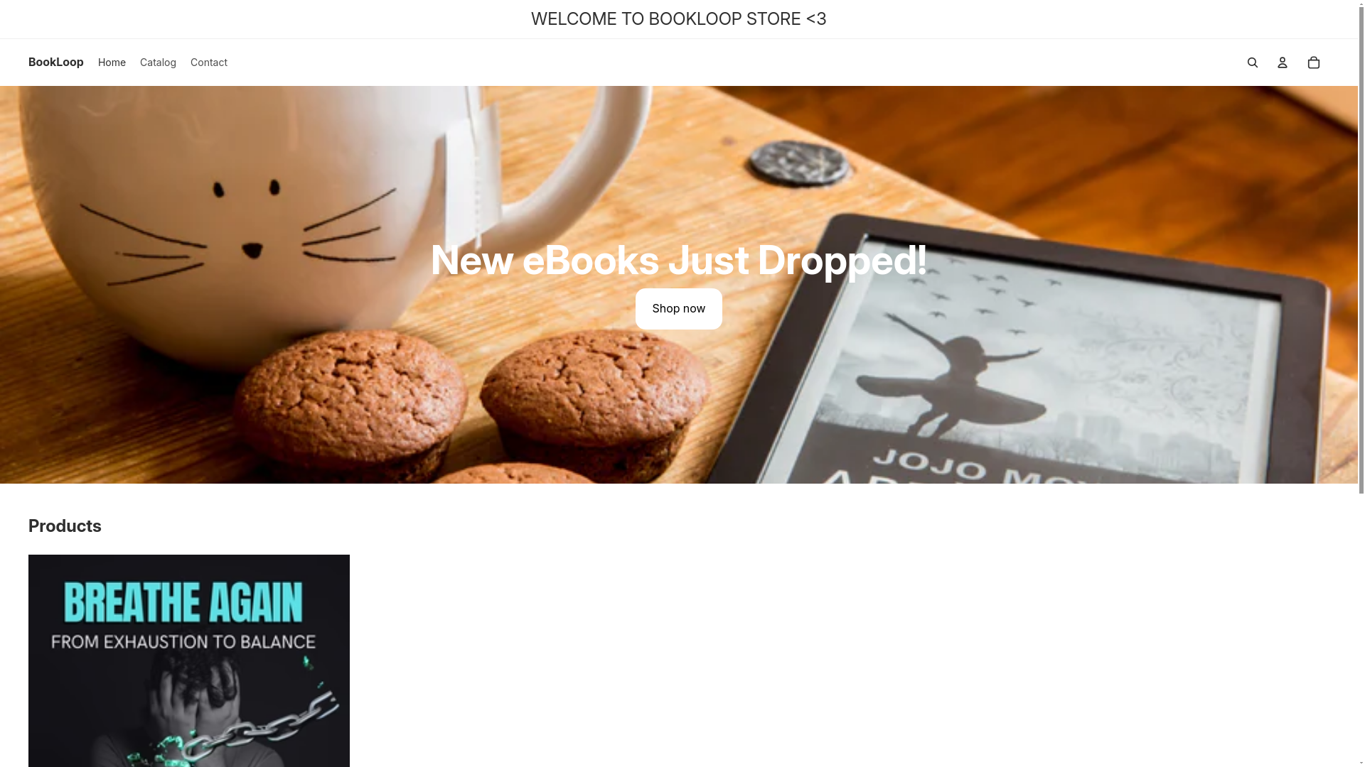 website screenshot of https://bookloop.fit/