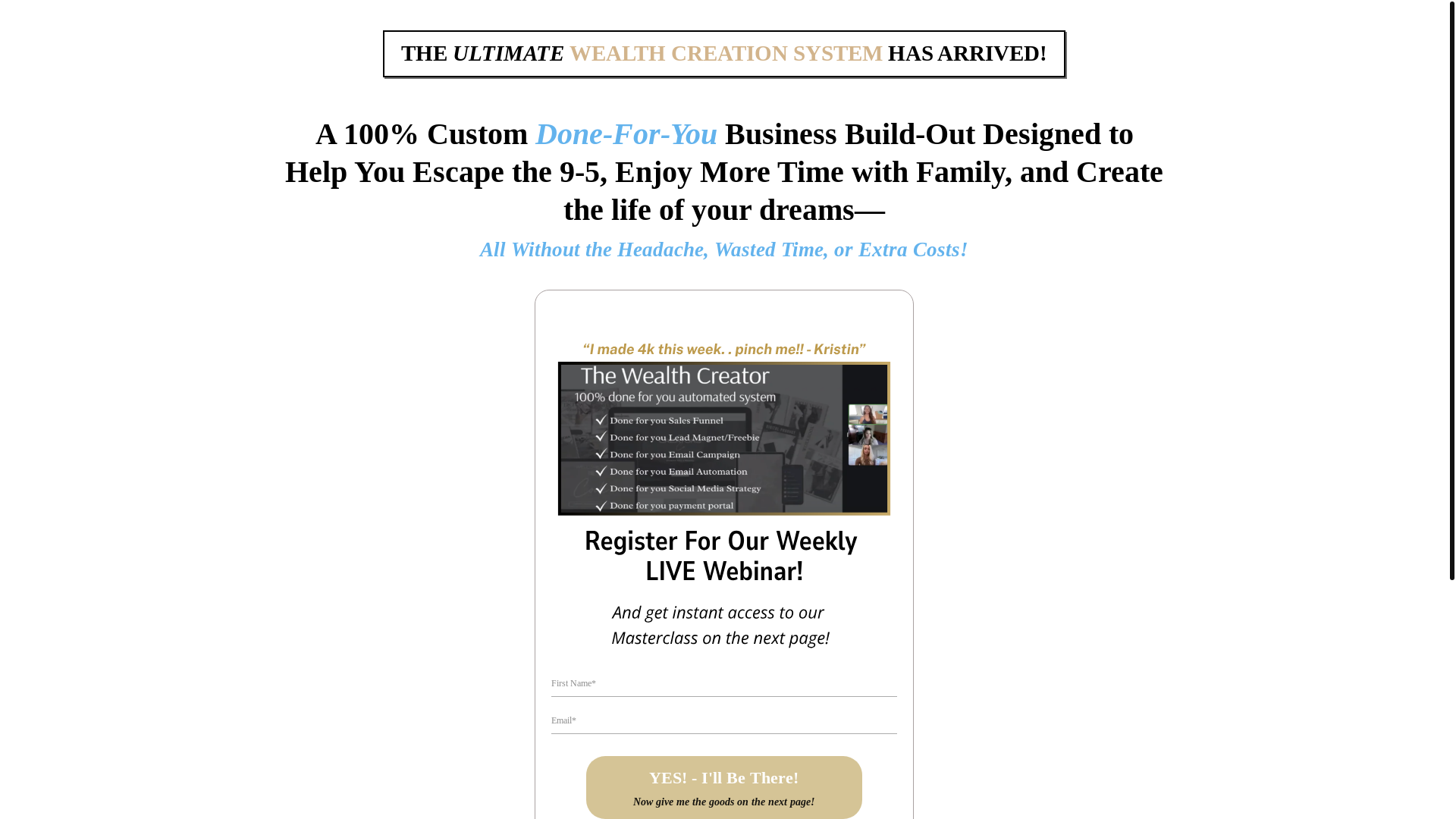 website screenshot of https://debbiekinoo.com/