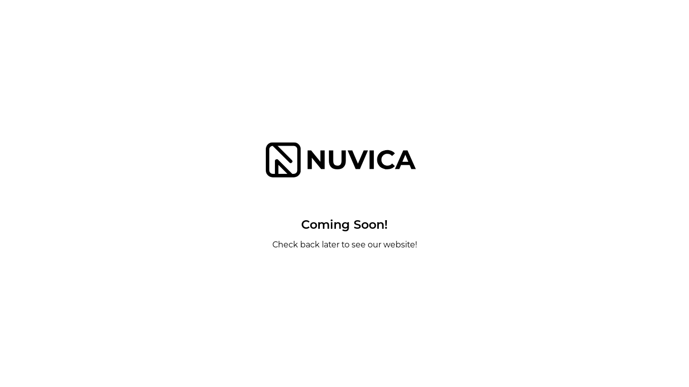 website screenshot of https://nuvica-web.pages.dev/