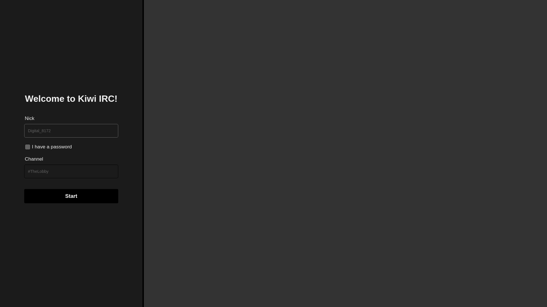 website screenshot of https://webchat-test.pages.dev/