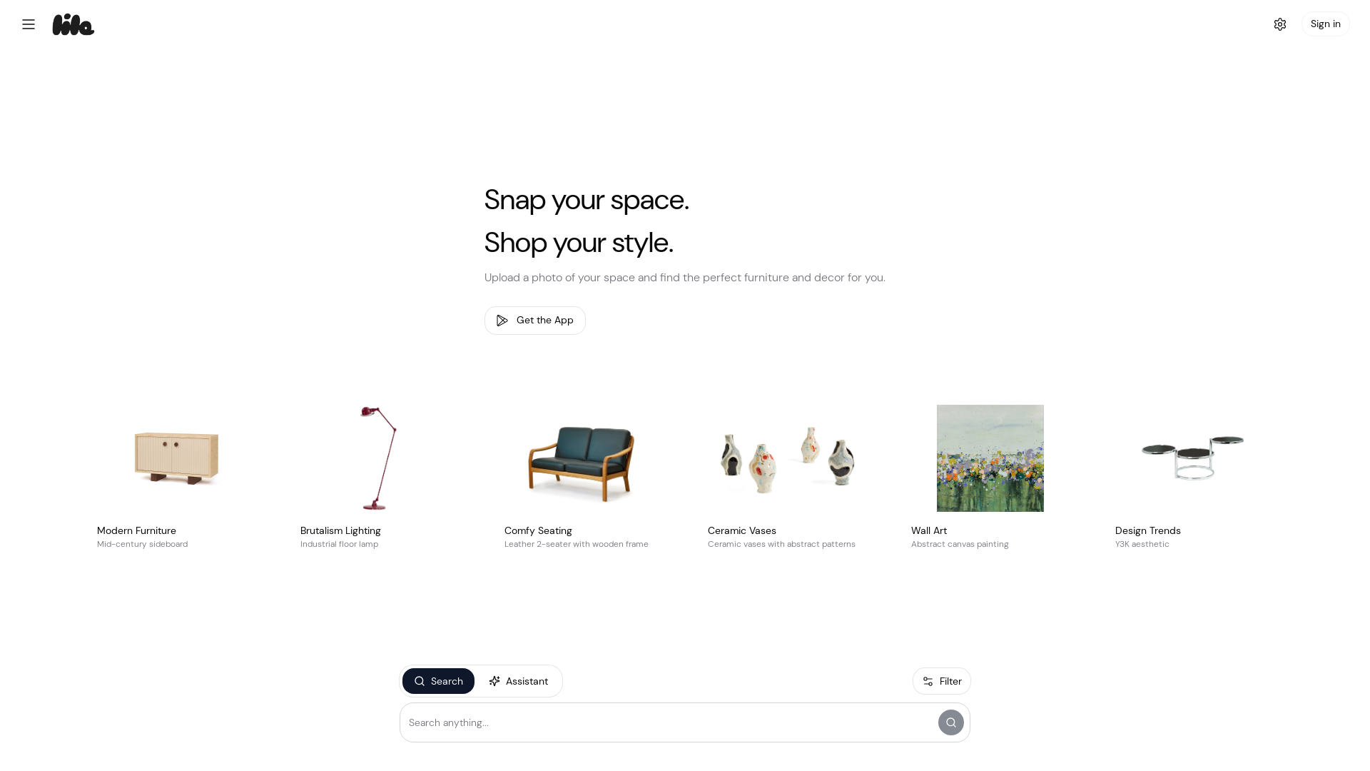 website screenshot of https://lilaapp.pages.dev/