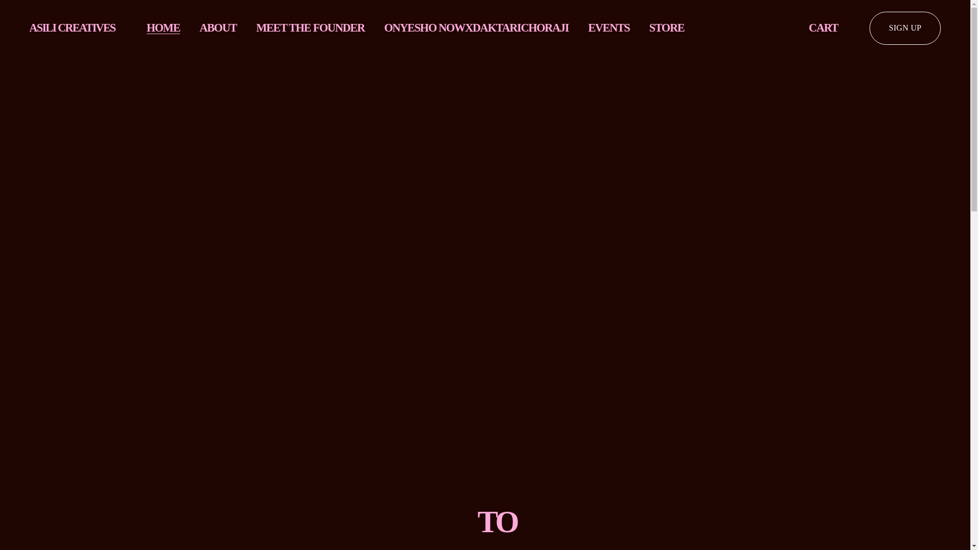 website screenshot of https://asilicreatives.com/