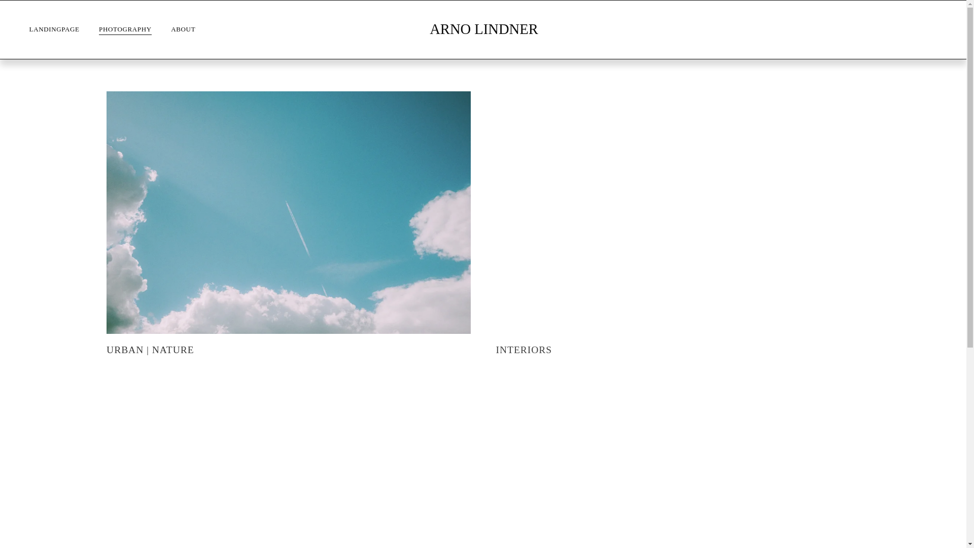 website screenshot of https://arno-lindner.com/