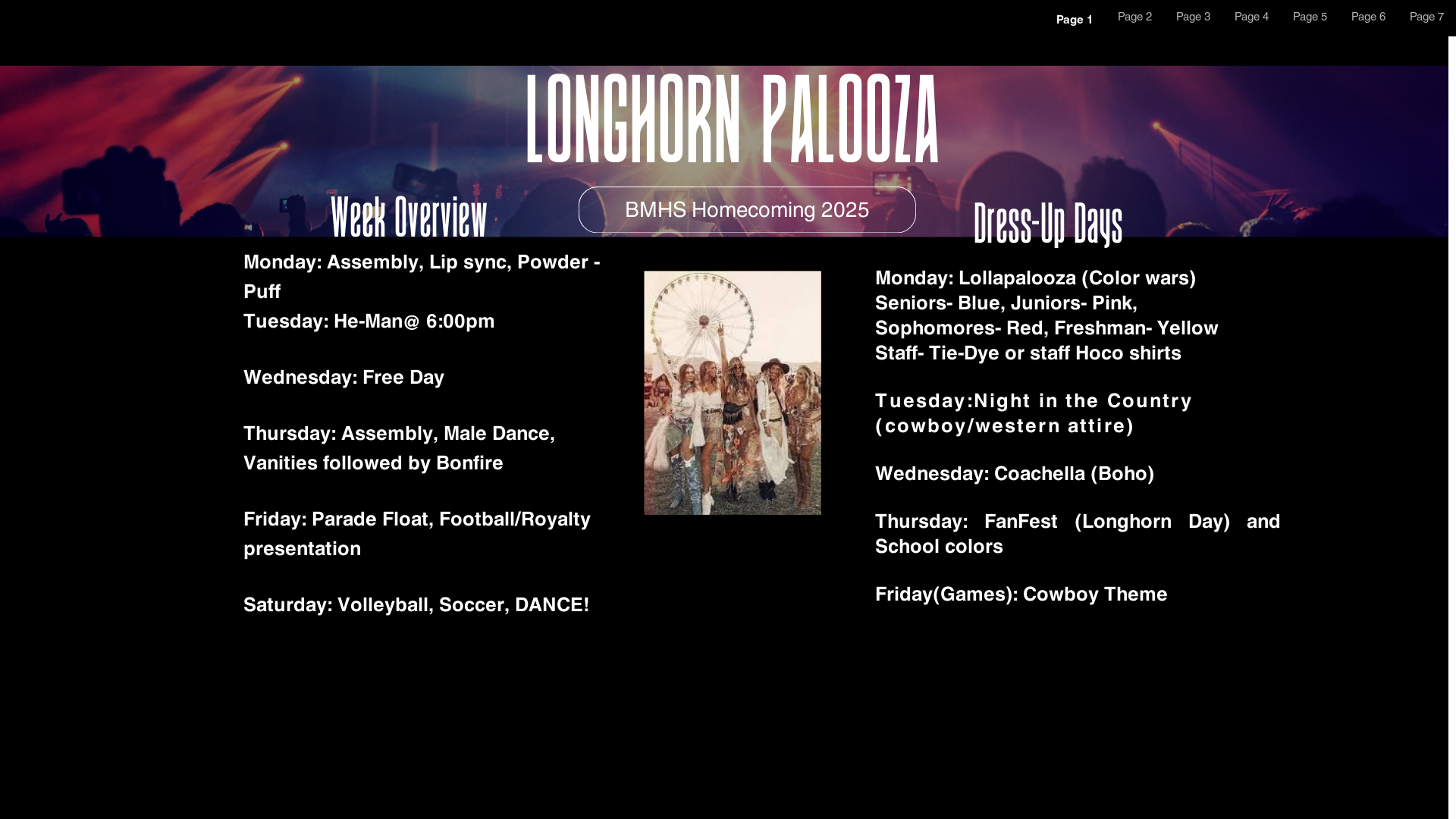 website screenshot of https://longhorns25-26.com/