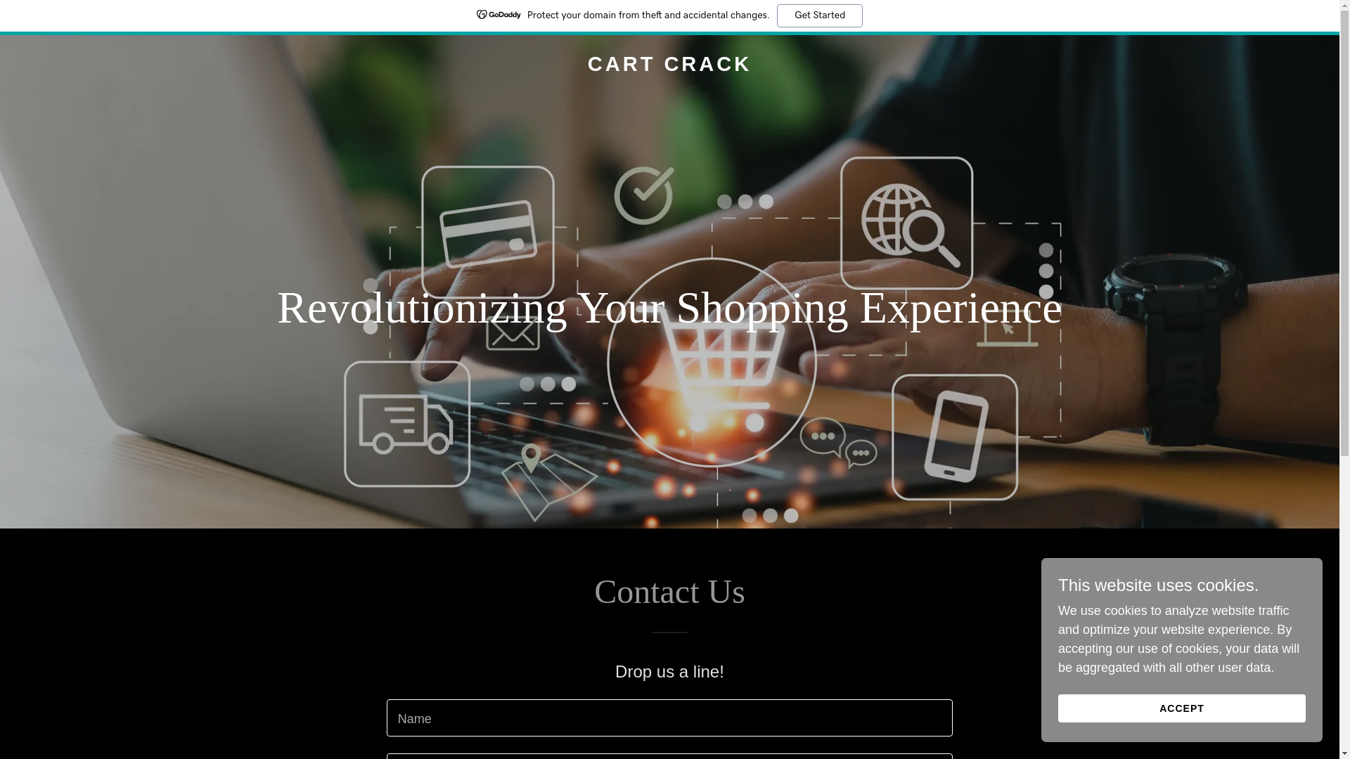 website screenshot of https://cartcrack.online/