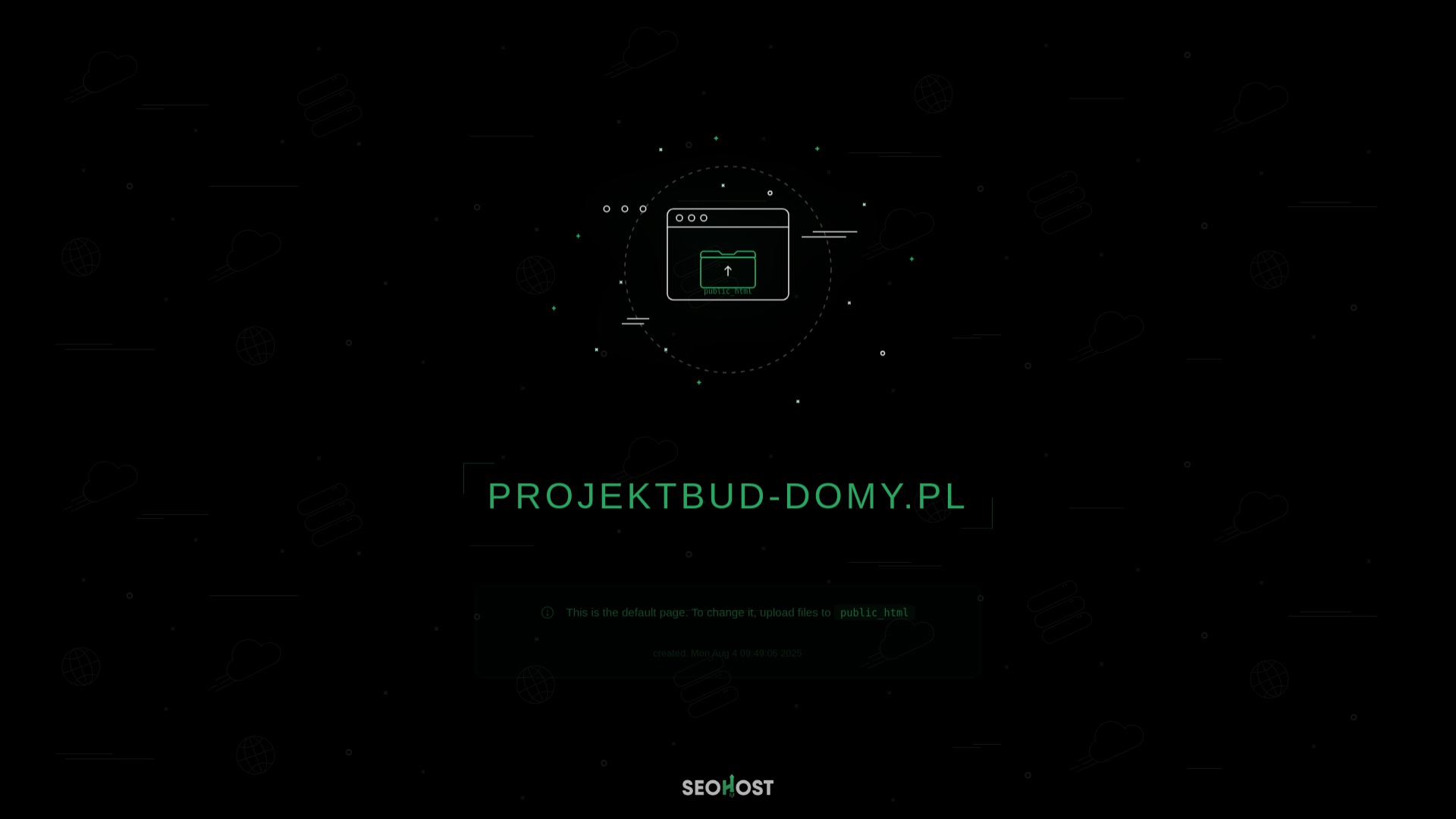 website screenshot of https://projektbud-domy.pl/