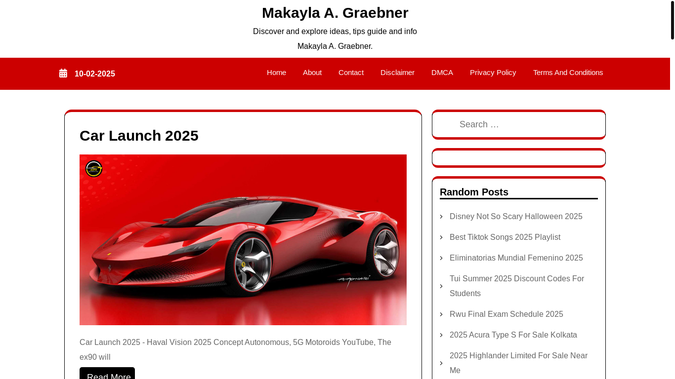 website screenshot of https://makaylagraebnera.pages.dev/