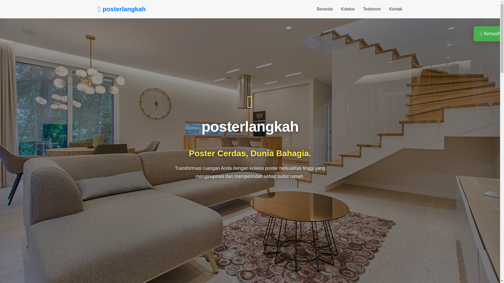 website screenshot of https://posterlangkah.pages.dev/