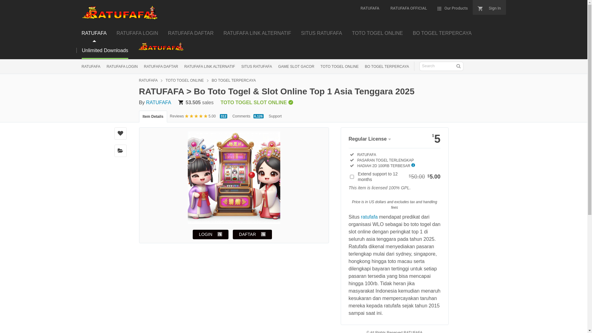 website screenshot of https://ngegasratu.pages.dev/