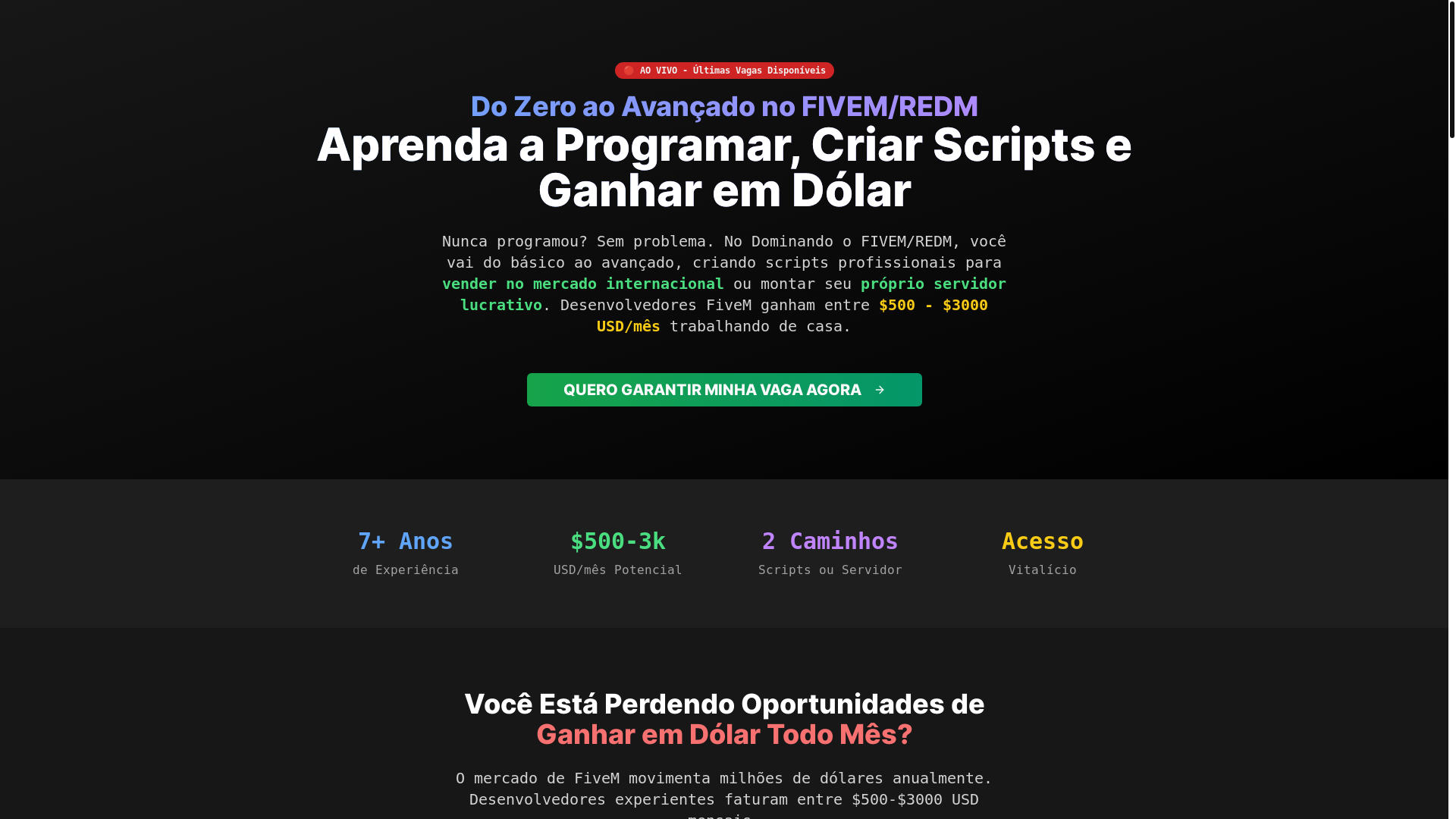 website screenshot of https://klandestino.dev/