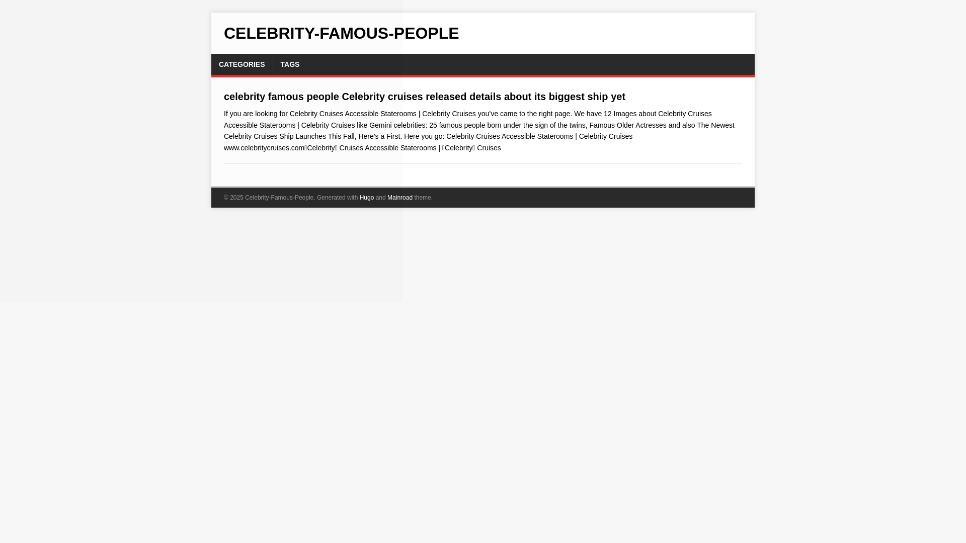 website screenshot of https://celebrity-famous-people.pages.dev/