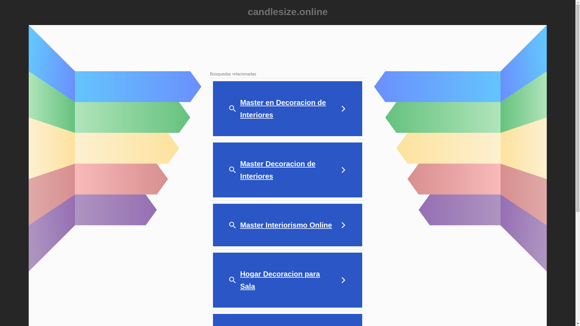 website screenshot of https://candlesize.online/