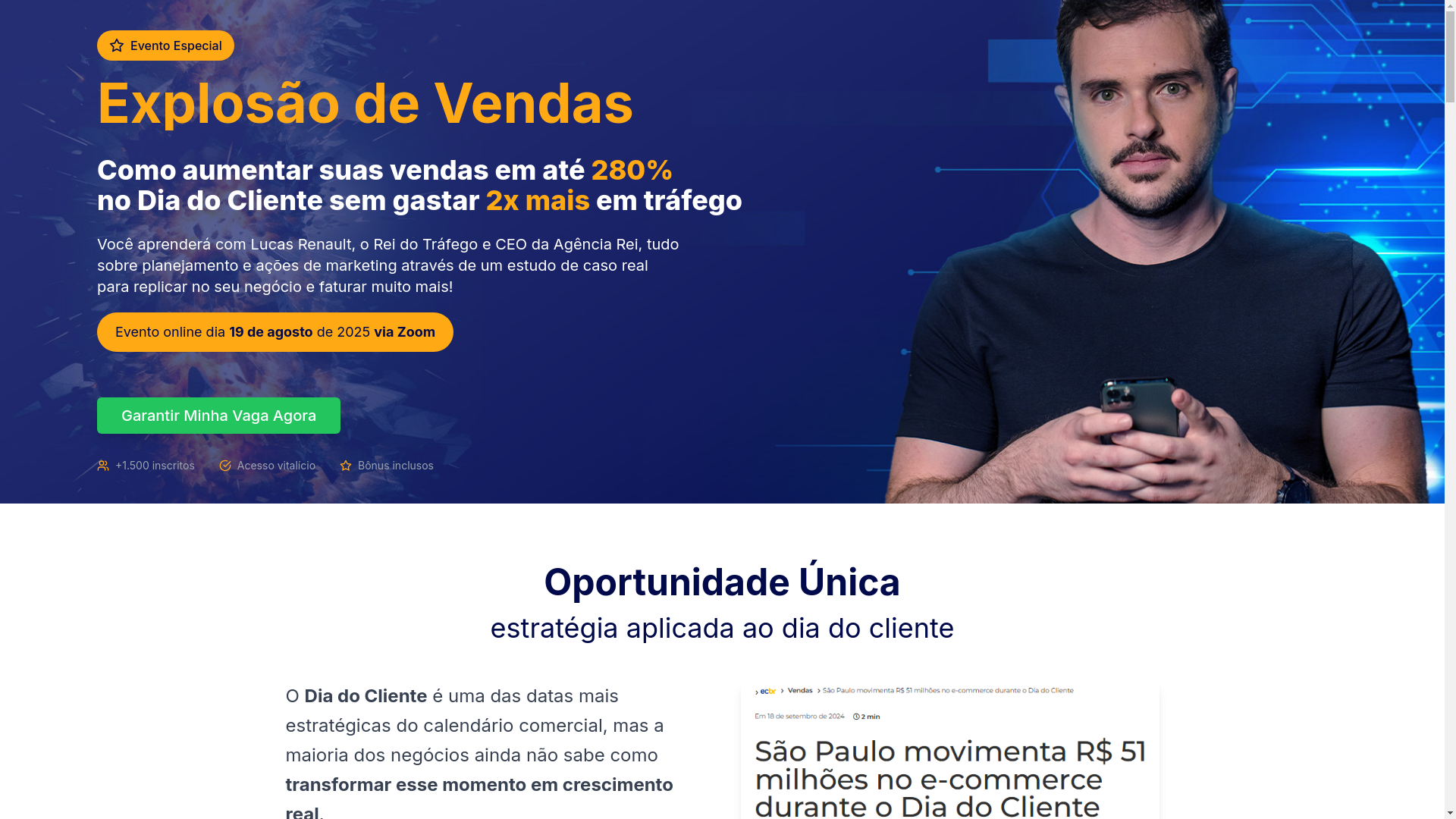 website screenshot of https://lpexplosaodevendas.pages.dev/