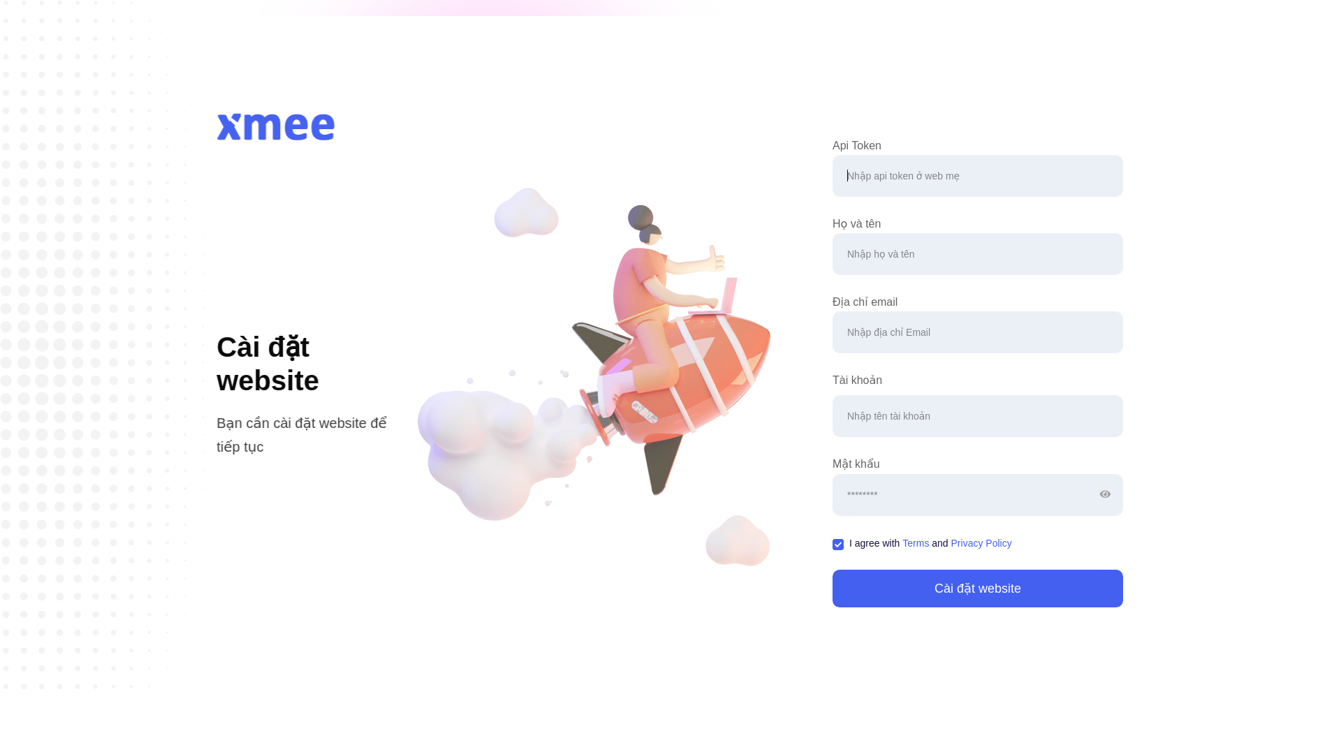 website screenshot of https://hethongmxh.store/